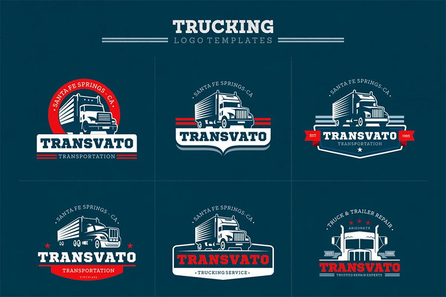 Trucking Logo Templates