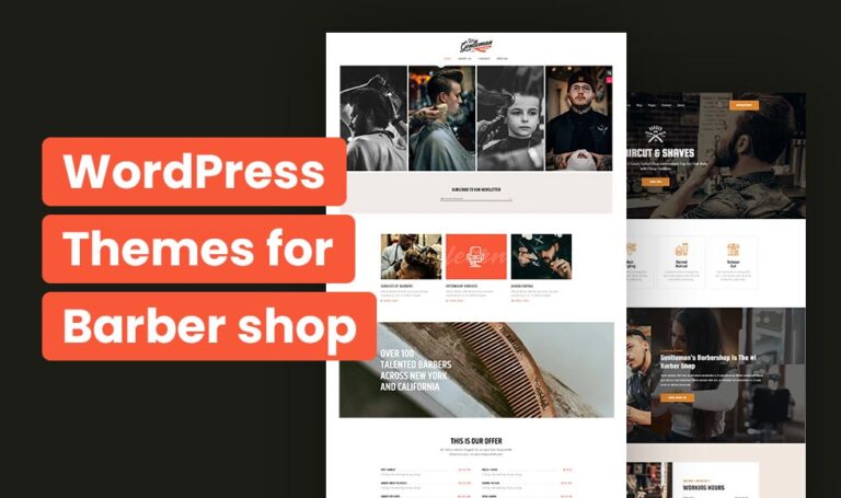 23+ Best WordPress Themes for Barber Shop – Free & Paid