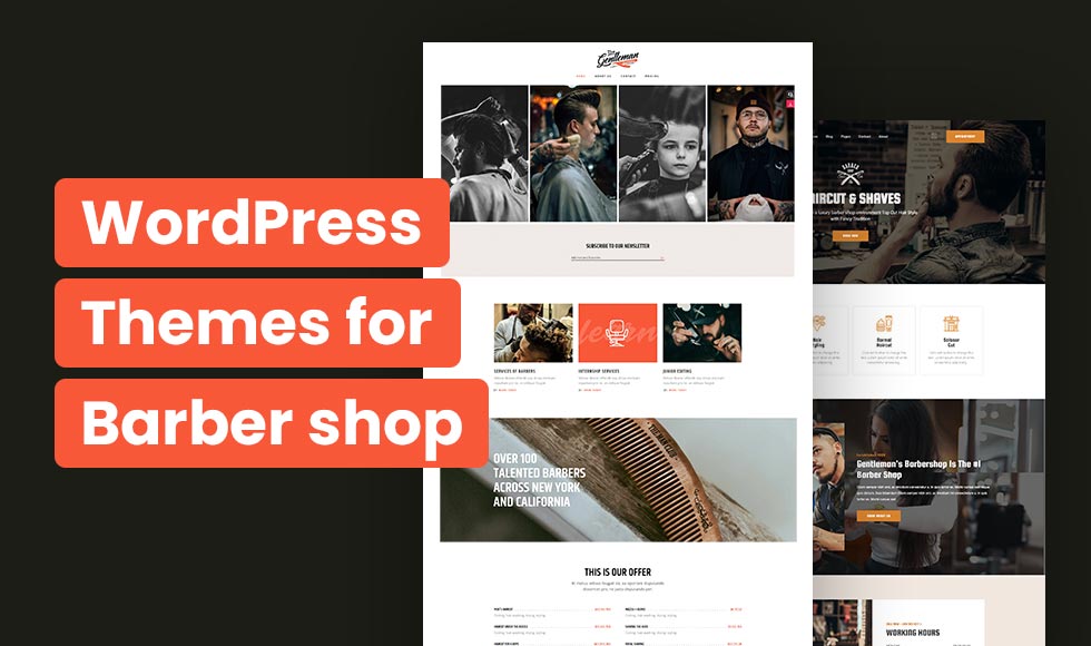WordPress Themes for Barber Shop