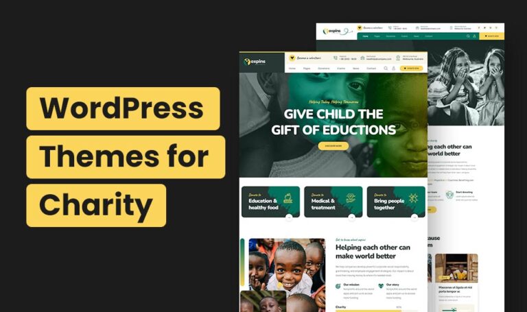 25+ Best WordPress Themes for Charity Websites in 2023