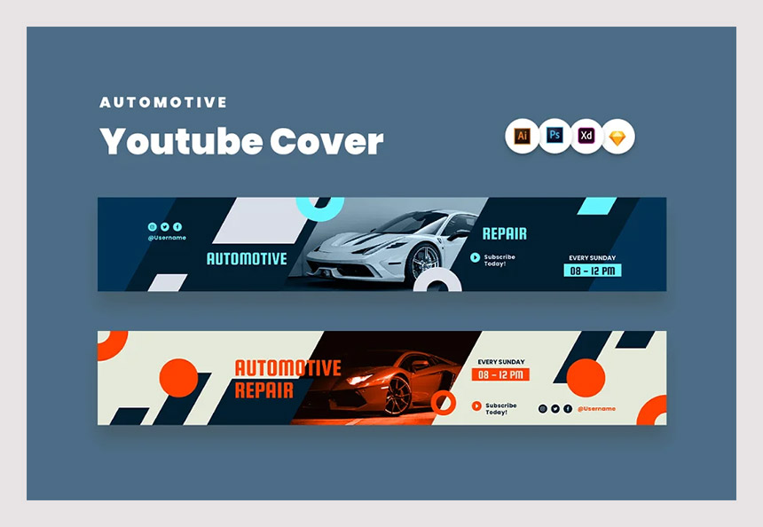 Automotive Youtube Cover