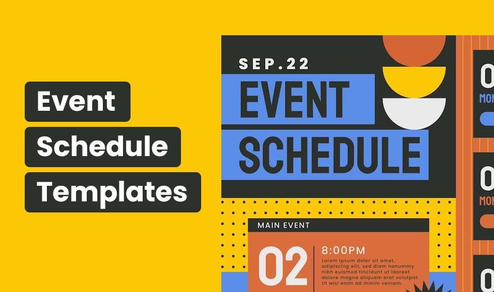 Best Event Schedule Templates