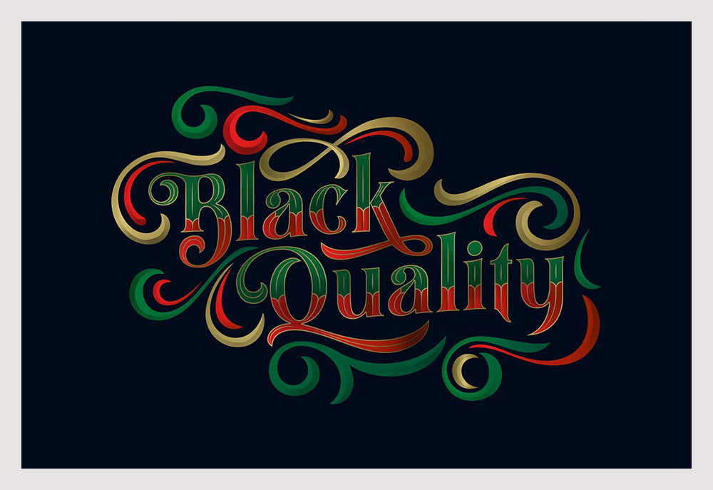 Black Quality Typeface