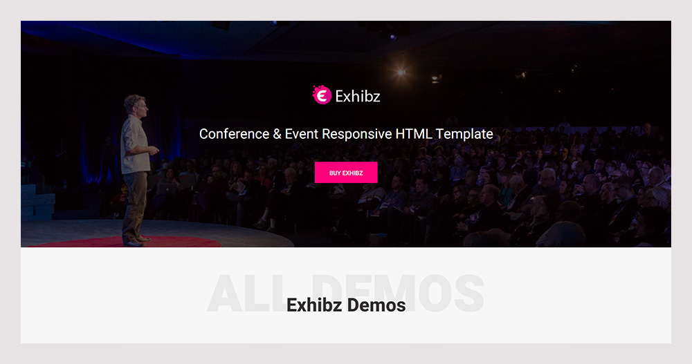 Exhibz  Conference and Event HTML Template
