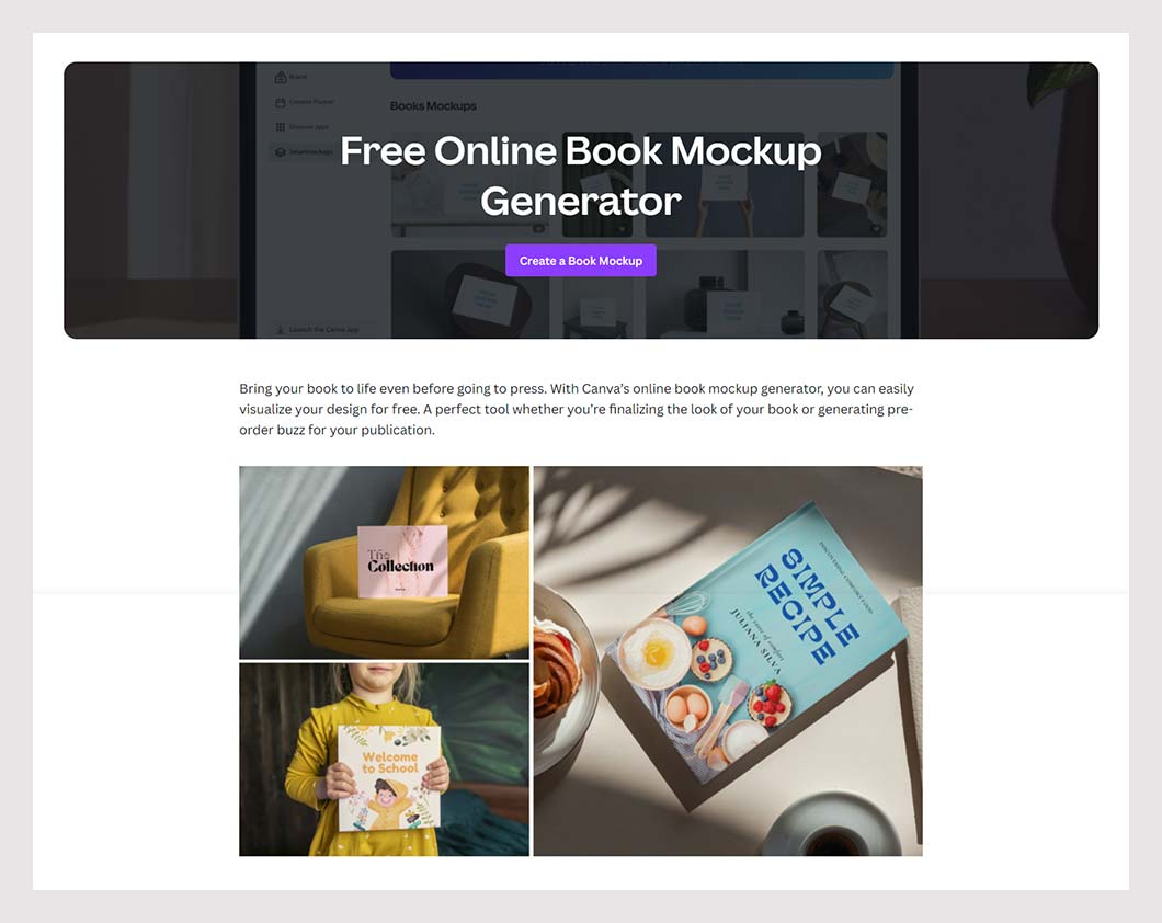 Free Online Book Mockup Generator