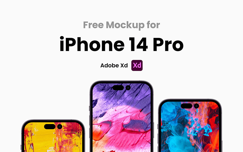 iPhone 14 Pro Mockup Free