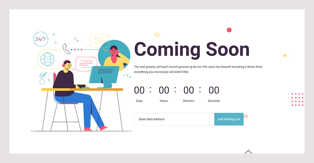 Appear  Coming Soon and Under Construction Template