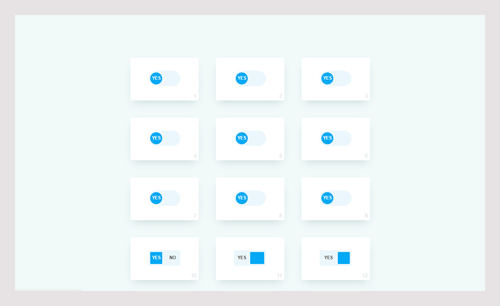 CodePen Home
Pure CSS Toggle Buttons | ON-OFF Switches