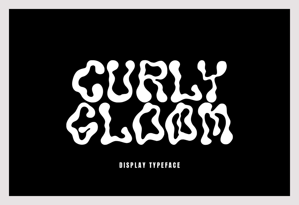 Curly Gloom  Free Font