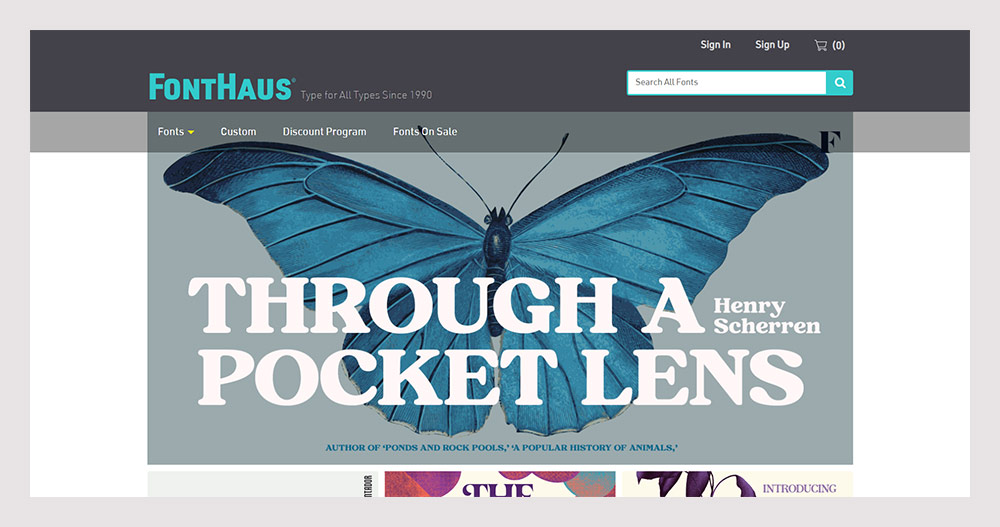  FontHaus-fonts websites