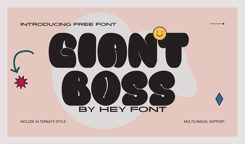 Giant Boss Free Font For Commercial