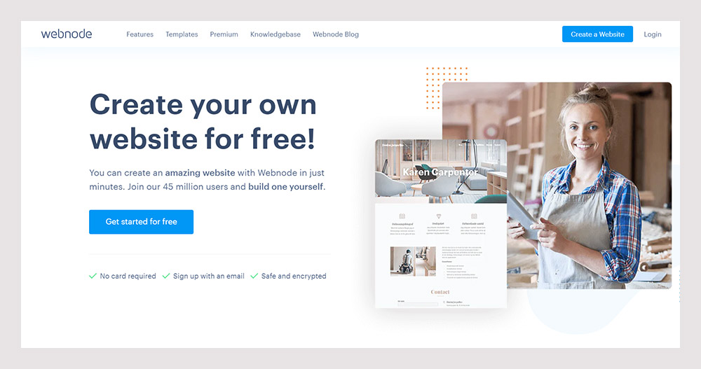 Webnode-Website Builders for Architects
