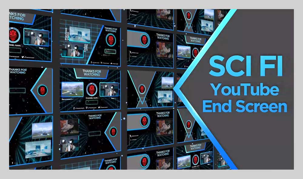 SCIFI Youtube End Screens