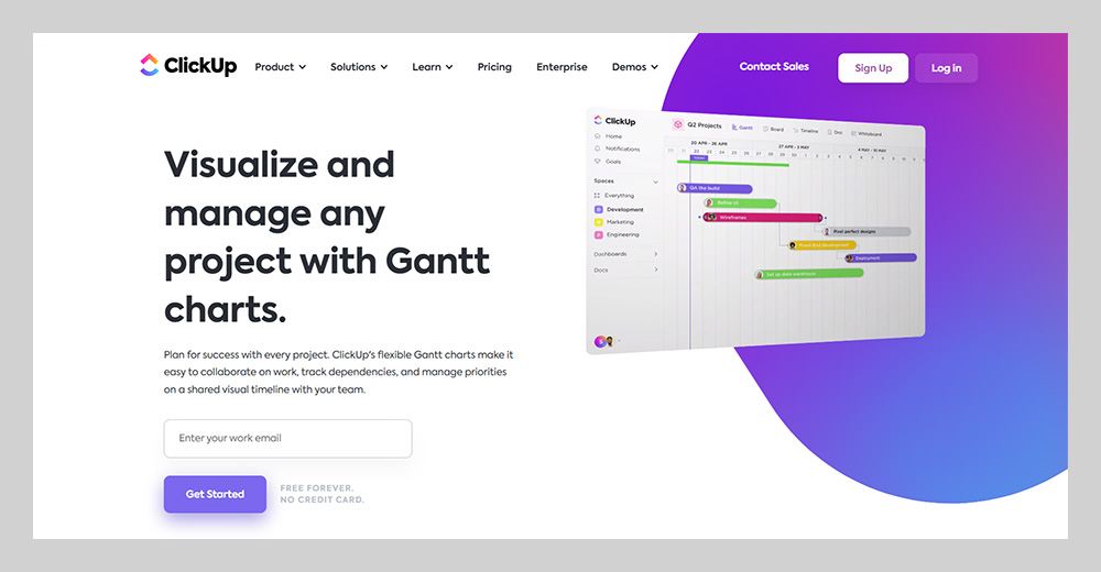 ClickUp Visualize and Manage Any Project With Gantt Charts