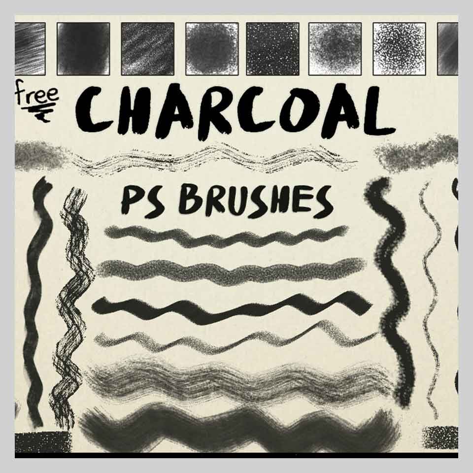 Procreate Brushes Charcoal Brushes