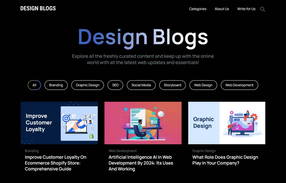 Design Blogs