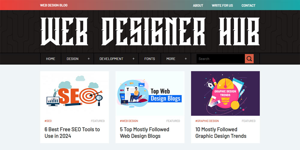 Web Designer Hub