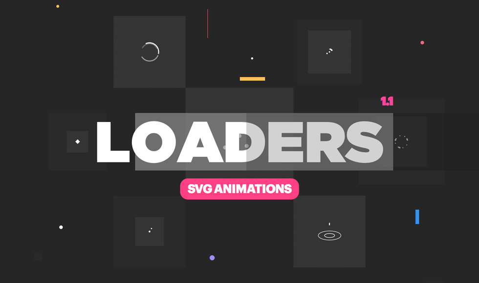 Loaders 1.1 - 20 Light & Dark Animated Loaders